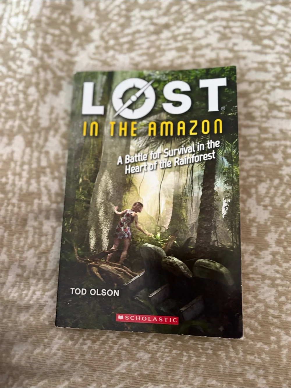 Scholastic Lost Trilogy - Blue, Green, Black Adventure Covers